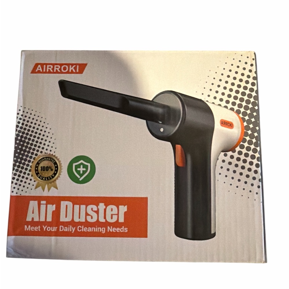 Black and White Air Duster